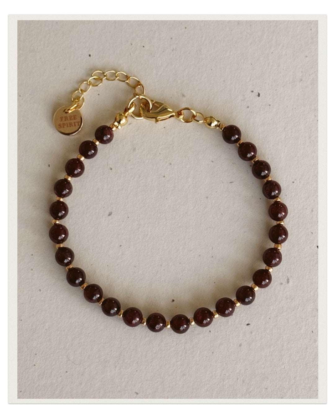 Garnet energy bracelet image 0